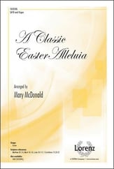 A Classic Easter Alleluia SATB choral sheet music cover